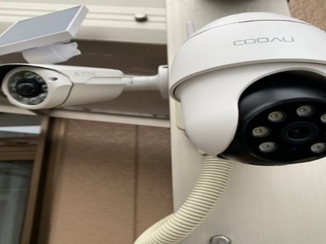 ■防犯カメラ設置  写真の店長が伺います