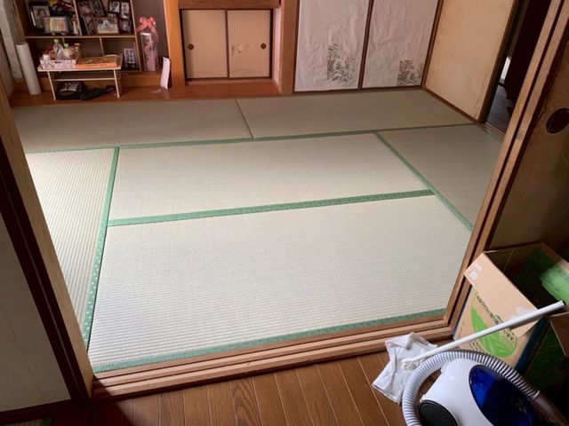 畳張替え、表替え