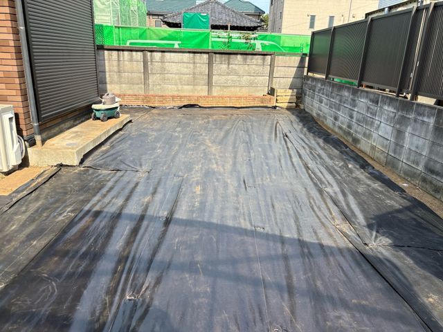 防草シート、お任せ下さい