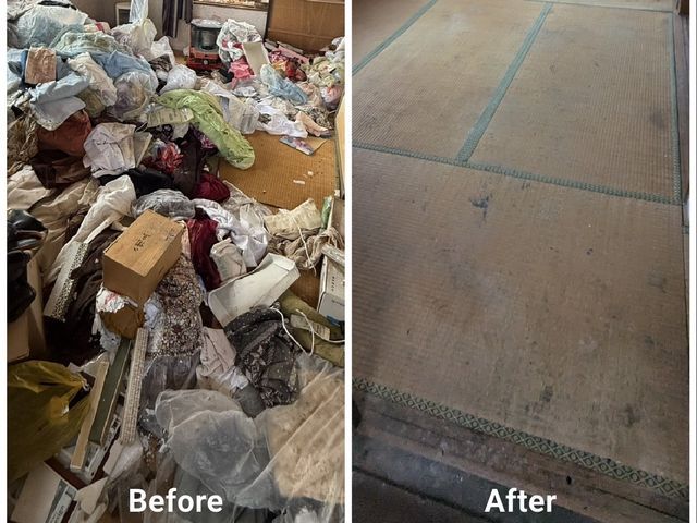 手に負えないゴミ屋敷プロが相手します。サービスの画像