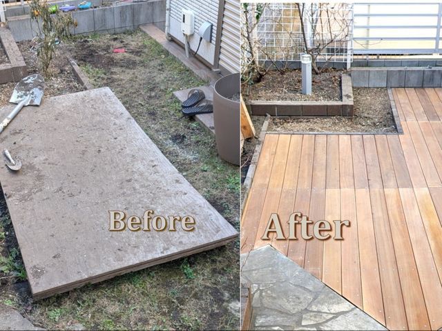 30年の実績と技術力でウッドデッキを心を込めて補修・修理・新設を行います