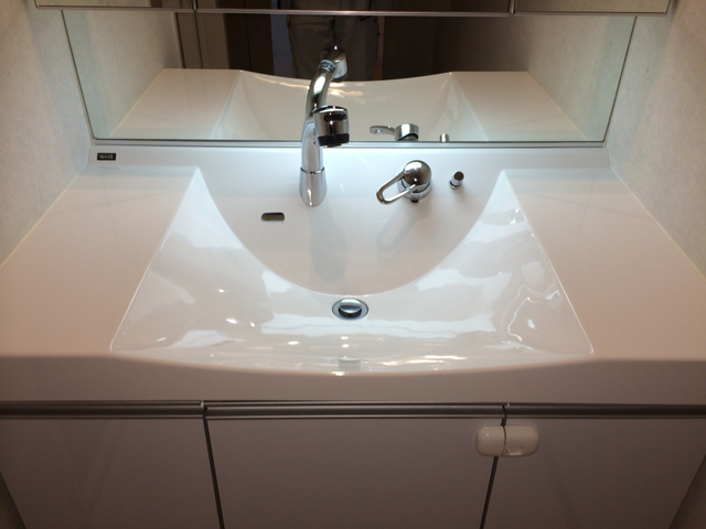 リニューアルコーティング 洗面台をきれいによみがえらせましょう マイスターコーティング大和店の洗面所クリーニング くらしのマーケット