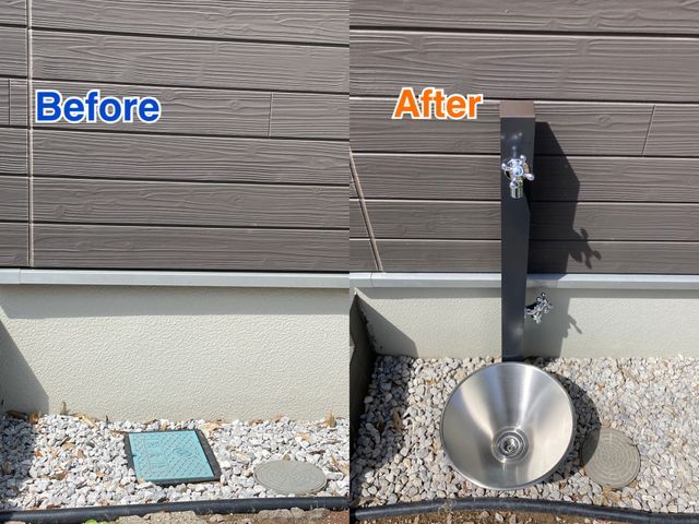 《散水栓から水栓柱に》業歴10年の店長がお伺いします！