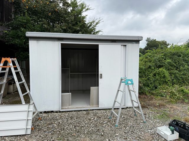 ☆物置の解体&撤去&回収☆中身の不用品回収も対応可能☆軽トラ〜2tトラックで対応