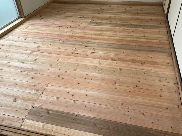 畳からフローリングへ施工可能★6畳なら即日施工、即日仕上げ可能