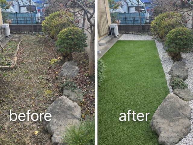 いい加減な施工を撲滅！！　完璧な整地で美しい仕上がり♪ 平米に応じて5割以上割引