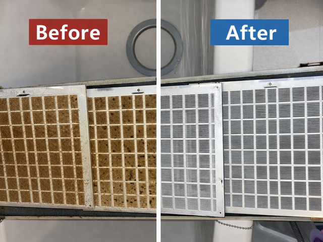 強固な油汚れも、プロ品質でしっかり除去。吸い込みが変わる。キッチンが変わる。