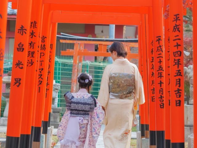 簡単ヘアセット込み！苦しくない、着崩れない着付けを★着物を自由に楽しむ着こなしを