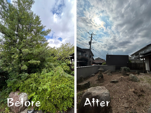 【20%割引中！】地域密着で年間150件以上の実績！お庭の伐採はお任せ下さい！