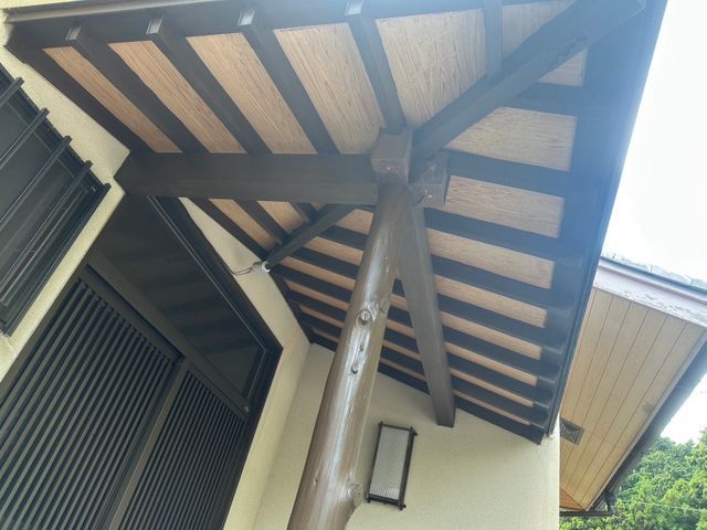 防腐剤入り塗料で美しく長持ちさせます！