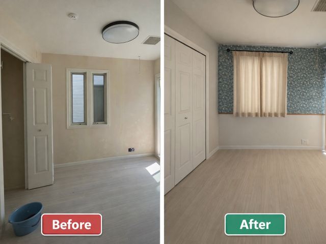 内装職人による壁紙（クロス）張替え｜補修もお任せサービスの画像