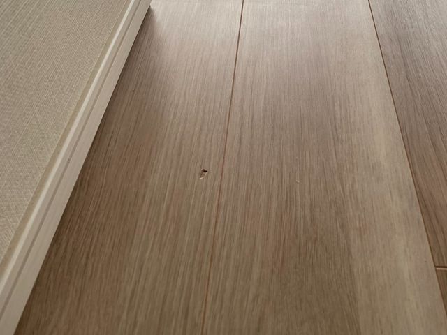 床のキズ・凹み・劣化による日焼けなど補修【リペア】