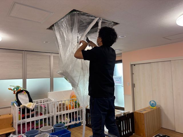丁寧・安心のプロ対応★エアコン内部までしっかり洗浄！