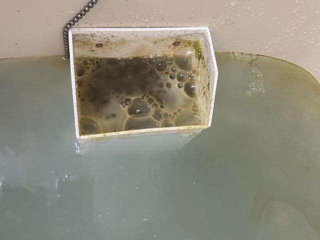 配管内の汚れを除去＆除菌！　　　追い焚配管洗浄(1つ穴のみ対応可)