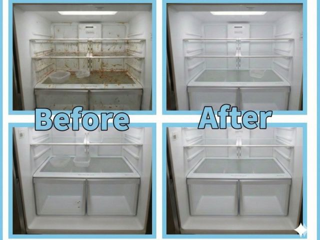 食品を安心して保管できる清潔な冷蔵庫に仕上げます◆徹底洗浄でピカピカに