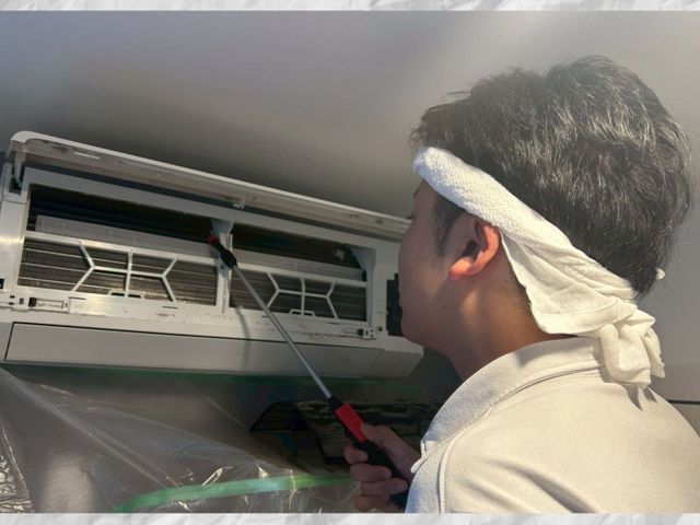 【技術と信頼】カビ徹底除去！快適空間を作ります!エアコンクリーニング