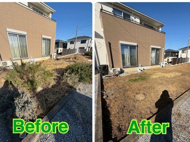 頑固な草退治もお任せ下さい！年中無休・現地調査無料！！お庭の事ならお任せください