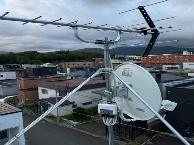 【取付実績３０年に１０００件以上！】地デジ・BSアンテナ交換・取り付け