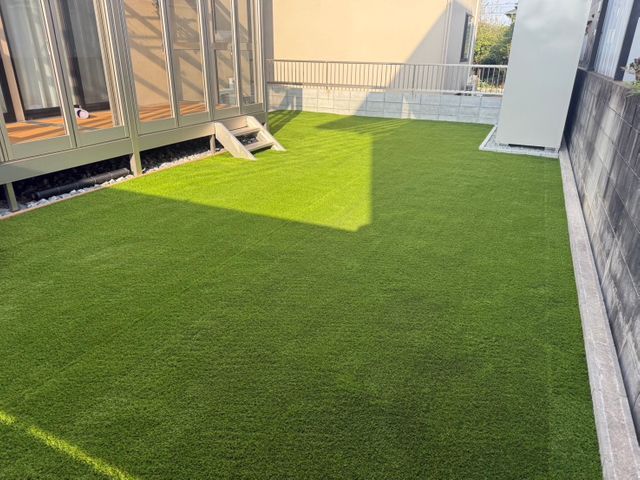 人工芝施工
