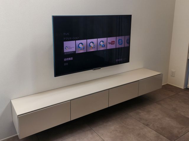 新築一戸建て・マンション、下地がなくても安心！墨田区から～(65インチまで対応)