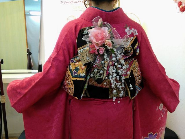 15年以上の実績！苦しくない着崩れしない着付けを心がけています