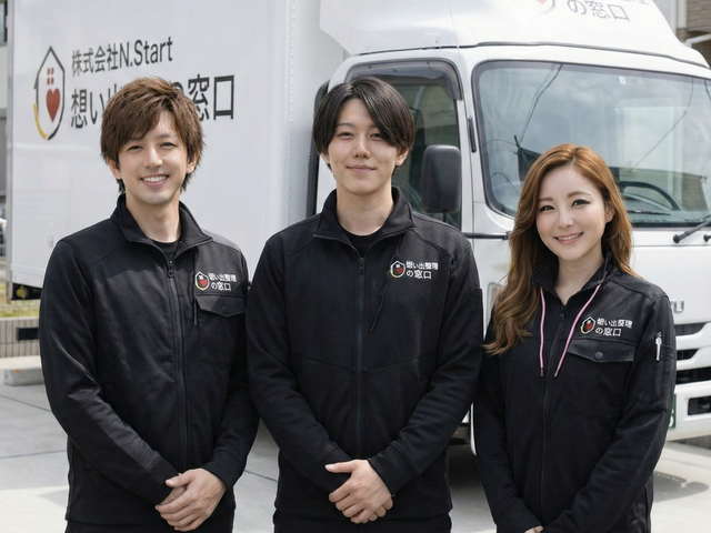 遺品整理のことなら「想い出整理の窓口」にお任せください 。サービスの画像