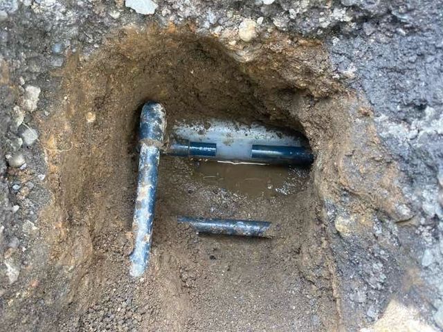 水道管の漏水、破損など改修工事