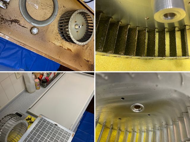 【面倒なギトギト油はお任せください】レンジフードクリーニング♬