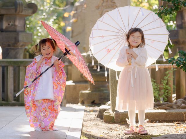 七五三撮影＋思い出台紙付きプラン（+¥2000〜）