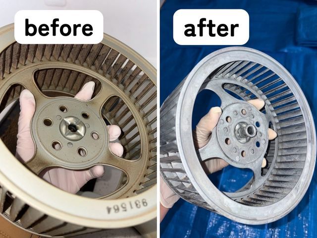 頑固な油汚れスッキリ♪換気力アップします！