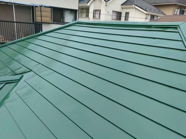 トタン屋根｜足場込み ケレン徹底×錆止め重視塗装