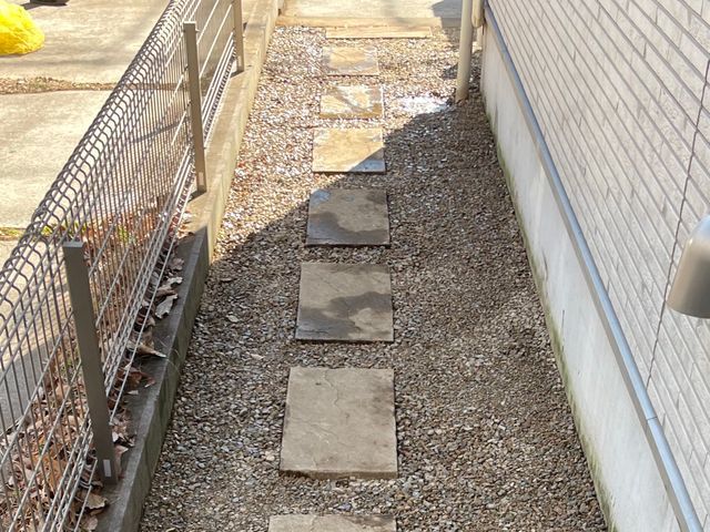 お庭や玄関アプローチ、駐車場もお任せください！砂利種類お選びいただけます！