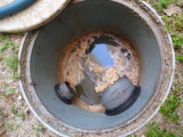 戸建の排水管洗浄