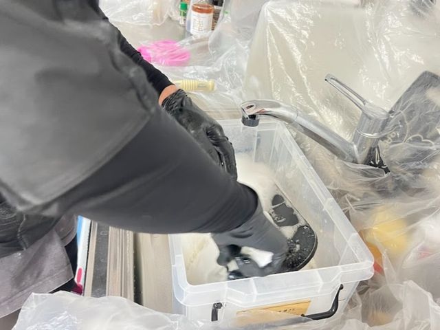 【ギトギト油撃退】調理台を汚さない徹底保護！食品を扱うから安心のエコ洗剤メイン