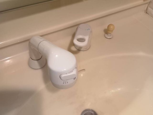 水栓交換（洗面台）