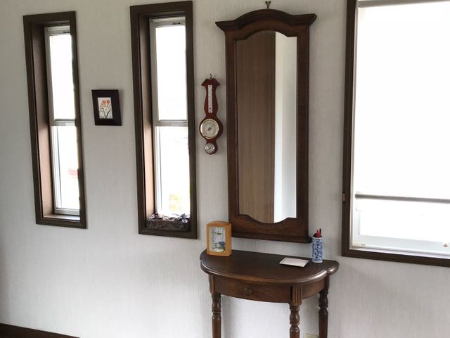 ミラーの取付けいたします