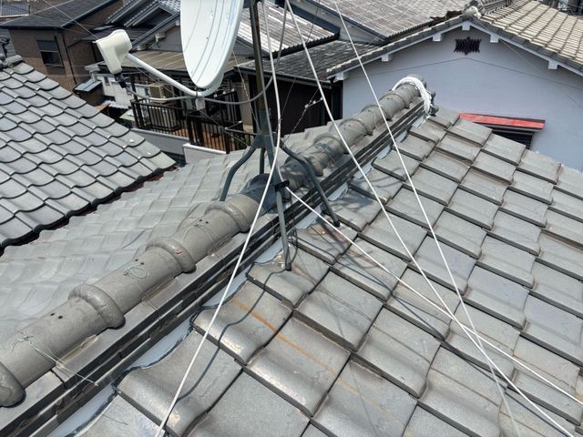 アンテナ撤去及び廃棄