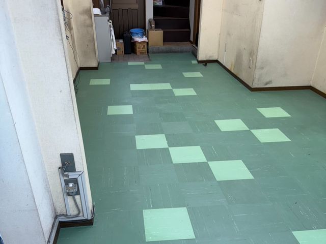 【既存床への上張り施工】解体費用&廃材費用がかからないのでSDGs