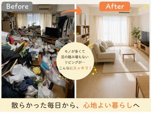 もう片付けなくていい♡帰るたびホッとする部屋に！ 元教師がいっしょに片付けます