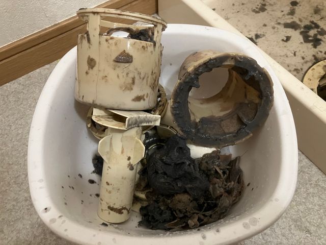 【即日対応】C02.U11.E03.C1.H35排水詰まり直します！