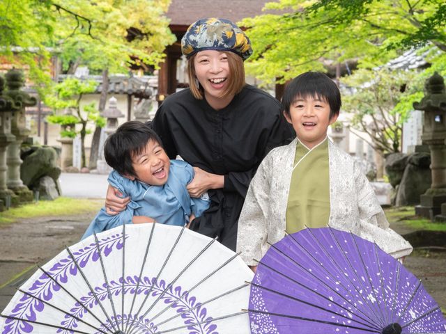 【土、日、限定】夫婦であなたをサポート！お子様の輝く素敵な笑顔を残します。