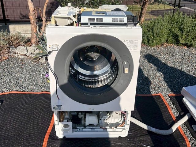 ドラム式分解洗浄！