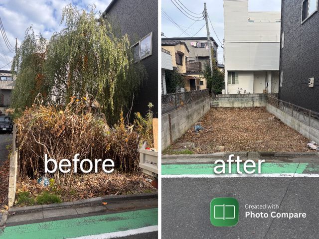 【女性スタッフ同行可！】迅速に伐採抜根致します。植木の入れ替えもお任せください！