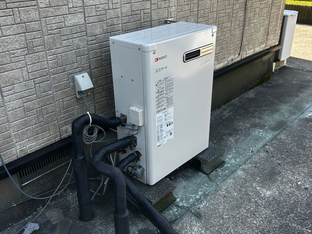 石油給湯器交換工事