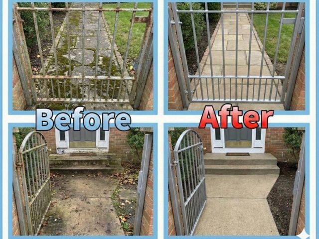 砂汚れや黒ずみを落として清潔な玄関に仕上げます◆徹底洗浄でピカピカに