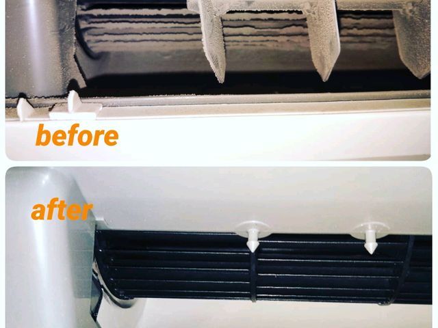 お掃除ロボ付きエアコンでもクリーニンが必要です。分解洗浄で綺麗な空気を！