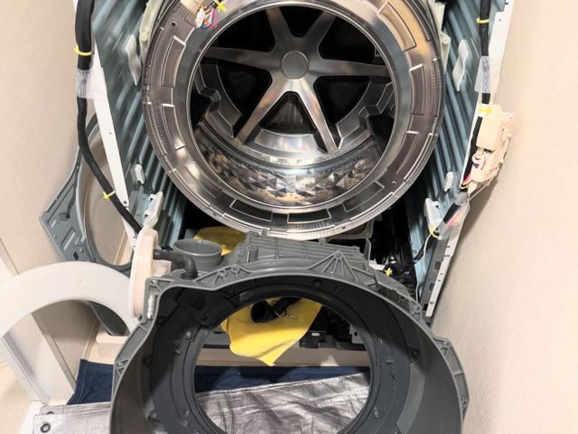【明日でも作業可能です】洗濯機の分解洗浄のプロが訪問、少数精鋭企業です！