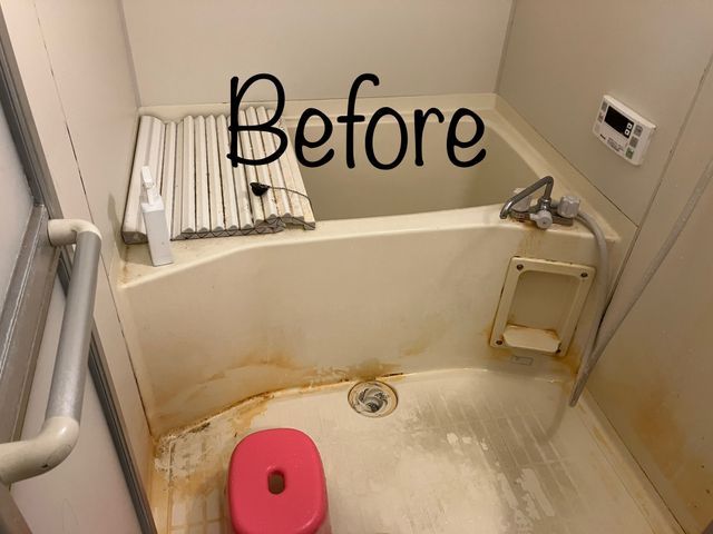 ◎カビ、水垢、曇った鏡、任せてください！丁寧な作業でお掃除します！！