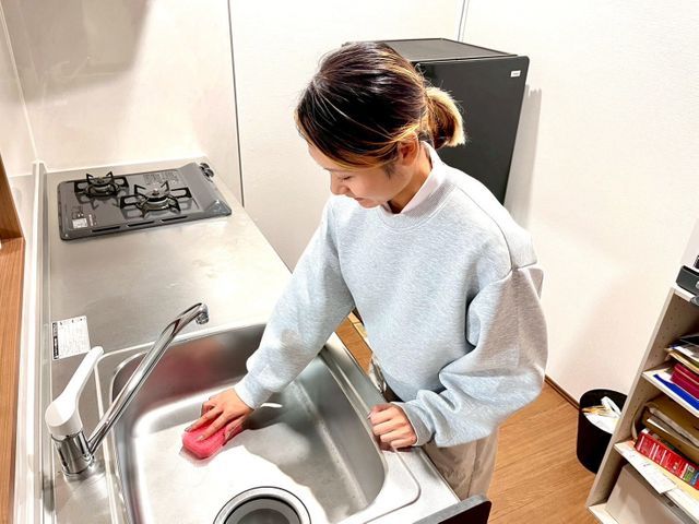 《沖縄》次の入居者様へ引き渡す前の大事な清掃。全力で努めさせて頂きます！