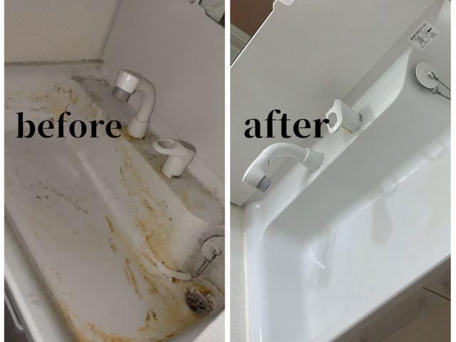 女性スタッフ◎細かい汚れまで徹底して洗浄致します！